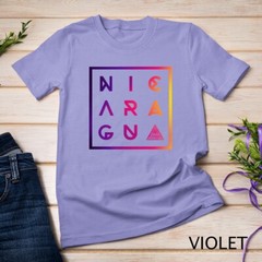 Colorful Geometric Nicaragua Premium T-Shirt Unisex T-shirt