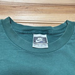 Vintage 1994 Nike Mini Swoosh Embroidered Blank Short Sleeve Crewneck Shirt – XL