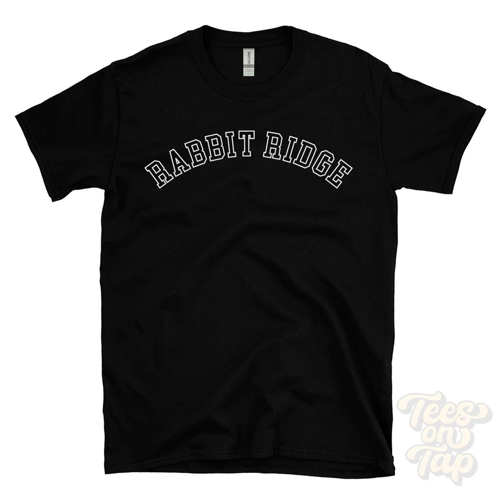 RABBIT RIDGE T-SHIRT RETRO VARSITY STYLE arkansas buren