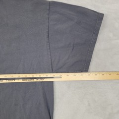 Hybrid Tees Shirt Mens Large Gray Bird Graphic Nature Wildlife Blue Black Tee
