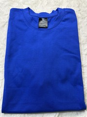 Teestyled Mens T Shirt X-Large, Blue Classic Plaid 100%cotton