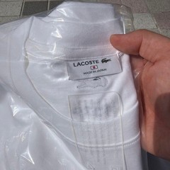LACOSTE x GODZILLA 2.0 Mechagodzilla T-shirt White Limited JAPAN 2026 size5 L
