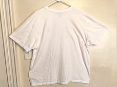 Polo Ralph Lauren Mens Shirt XL White Pony Logo Crew Neck Cotton Short Sleeve