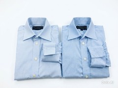 New&Lingwood Jermyn St Mens Shirts X 2 Tailored Fit 15.5 Double Cuff X 2