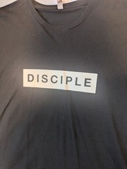 Christian “DISCIPLE” T-Shirt, Faith + Obedience Religious Graphic Tee 3XL