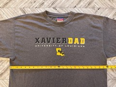 VTG Champion T-Shirt Mens XL Gray Louisiana University School College Sports Dad