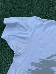 Ford Mustang Boss 302 White T-Shirt XL Promo Tee Muscle Car Graphic Tee Flaw