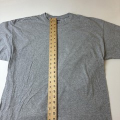 Gildan Shirt Mens 2XL Gray Short Sleeve Classic Fit Casual Plain Tee T-Shirt Top