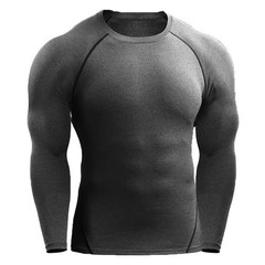 Mens Rash Guard Shirts Quick Dry Swim Shirts UV Protection Long Sleeve T-Shirts