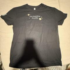 Sephora Black Heart Love Graphic Jersey Tee Crew Neck Short Sleeve XL