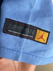 Vintage UNC blue Nike Jordan Short sleeve t shirt Mens Size XXL