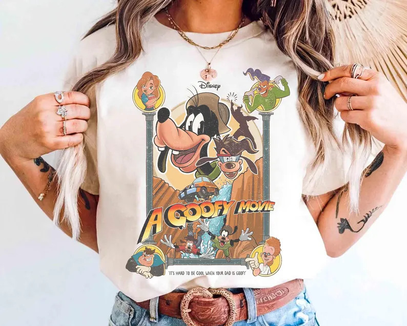Disney A Goofy Movie Characters T-SHIRT UNISEX1