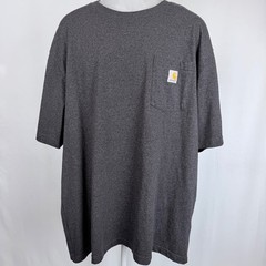 Carhartt K87 Pocket T Shirt Mens XL Loose Fit Carbon Heather Gray Workwear