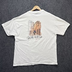 Vintage Ralph Steadman Shirt Mens XL White Art Abstract Vineyard Brewery Beer