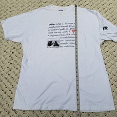 Vtg Aids Prevention Gay Pride Safe Sex LGBTQ Community Graphic T Shirt – Large