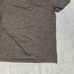 Express Henley Shirt Mens Large Charcoal Gray Short Sleeve Stretch Chest Pocket