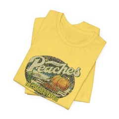 Vintage Peaches Record & Tapes Store Logo Unisex Jersey Short Sleeve T-Shirt