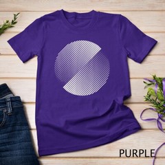 Minimal 20s geometric design primitive white circle shape T-Shirt Unisex T-shirt