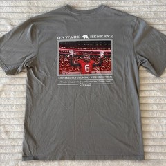 Onward Reserve Dominic Lovett Georgia Bulldogs UGA WR #6 Graphic Tshirt Large