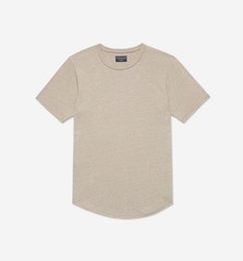 GOODLIFE Mens T-Shirt Medium Curved Hem Modern Casual Crew Comfort Soft Top