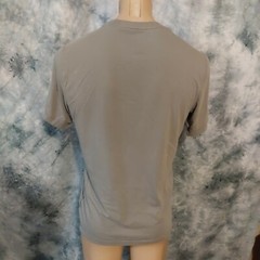 Aeropostale 87 T-shirt Size Medium stretch fit Big Aero logo gray