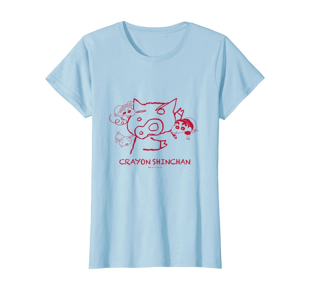 Crayon Shin-chan Buriburi Zaemon Graffiti Graphic T-Shirt