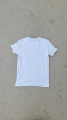 Y2K Vintage Lucky Brand Men’s White S Crew Short Sleeve California Graphic Tee