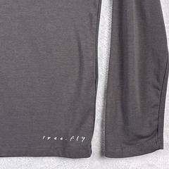 Free Fly Henley Shirt Mens M Gray Bamboo Lightweight Stretch Preppy Outdoors