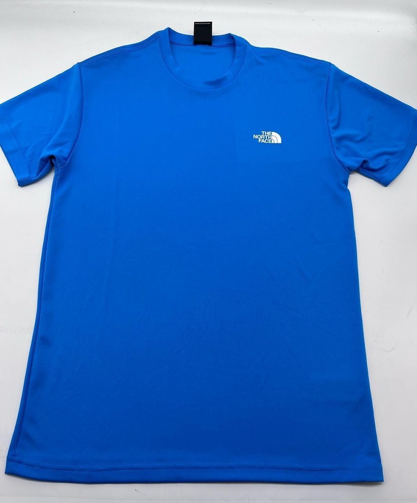 The North Face Short Sleeve Simple T-Shirt Adriatic Blue / White PU1071
