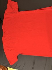 Miller High Life Graphic Logo Red/White Cotton Crew Neck Tee Men’s L