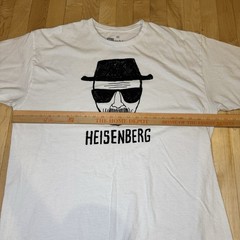 Breaking Bad T Shirt Mens Size XL Walter White Heisenberg White TV Show Promo