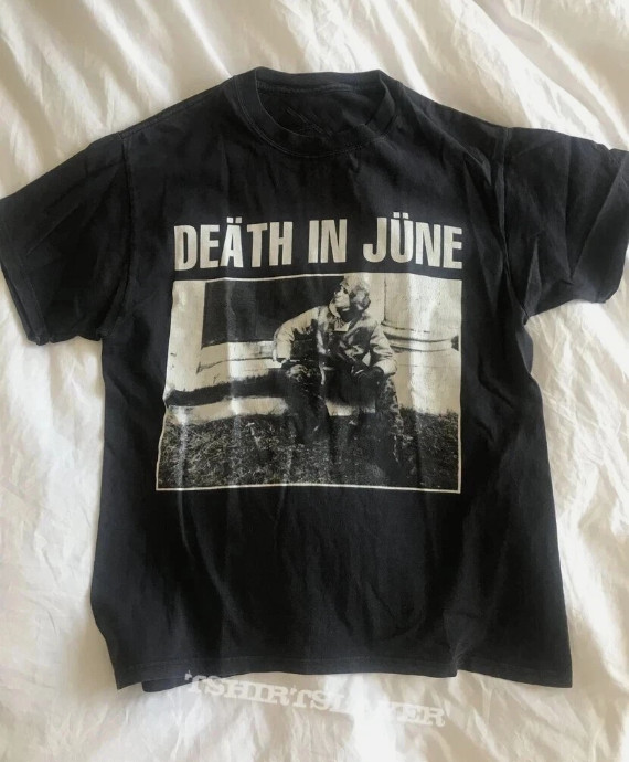 90s Death In June Band Graphic T-Shirt – Retro Style Vintage Reprint TRENDING