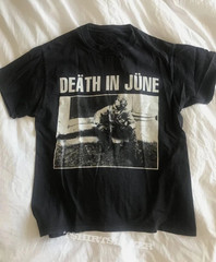 90s Death In June Band Graphic T-Shirt – Retro Style Vintage Reprint TRENDING