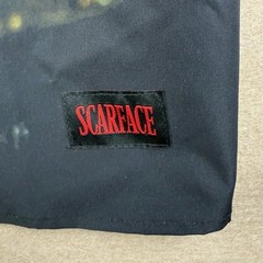Scarface Tony Montana 1983 Shirt Men S Black Movie Graphic Camp Collar