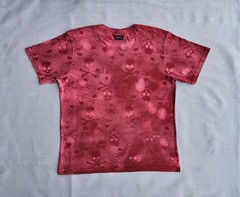 Vintage Levi’s Custom Bleach Art Skull T-Shirt XL Upcycled Hand Painted