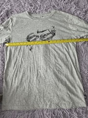 Vintage Nike 6.0 Shirt Unisex XL NWT Gray Black Y2K Double Layer Graphic Tee
