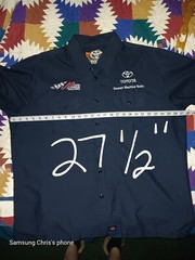 Doosan Pit Crew Work Shirt, XXL & adjustable hook & loop Strap Hat