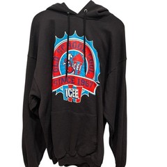 ICEE Classic Cup Retro Black Hoodie Port And Company XL