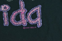 Vintage 90’s Florida Single Stitch Black Pink Souvenir Starfish Sea Shells Shirt