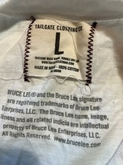 Tailgate Clothing Company Bruce Lee Sunglasses Shades Martial Arts T-Shirt Sz. L