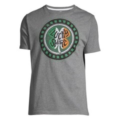 Way To Celebrate Men’s St Patrick’s Day “Lucky Shirt” Gray Tee Size 2XL (50-52)