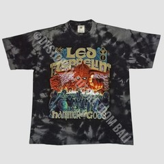 Vintage 1999 Led Zeppelin – Hammer Of The Gods Tie Dye Winterland Band T-shirt