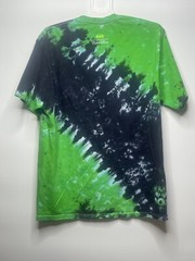 Joker Harley Quinn x Color Bars Tie Dye Men’s Batman Black Green Tee L
