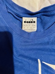 Vintage DIADORA Blue T- Shirt Men’s L