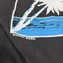Vintage 70s 80s Florida Tourist Tee Sailboat Image Seaspray Designs T Shirt VTG
