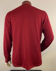 REI Men’s Midweight Long Sleeve Base Layer Top Shirt Crewneck Red Size L NEW