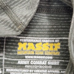 Massif Shirt Mens XS Performance Team Soldier Tactical Camo Gear Army Combat