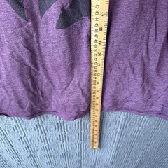 District Made T-Shirt Men’s Large Purple Preston Playz Short Sleeve Cotton Blend