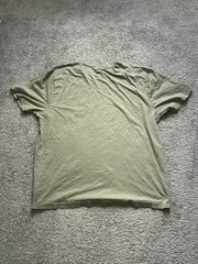 Hurley Mens Green Graphic Logo Tee Crew Neck Short Sleeve 2XL