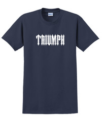 Triumph T-Shirt Short Sleeve Graphic Tees Unisex Apparel inspirational Designs
